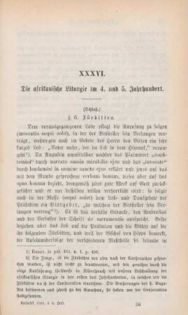 561-581 Die afrikanische Liturgie im 4. und 5. Jahrhundert : Schluß