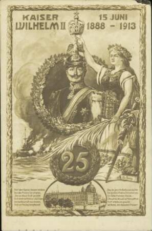 Kaiser Wilhem II - 15. Juni 1888-1913