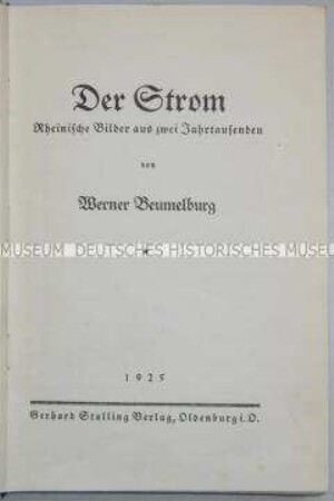 Novellen von Werner Beumelburg