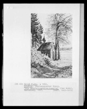 Die Dreifaltigkeits-Kapelle (Gut Huth; Lindlar, Oberbergischer Kreis)