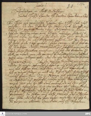 Brief von Justus Samuel Scharschmidt an August Hermann Francke.