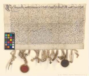 Altmärkische und prignitzsche Städte verschreiben sich Joachim Brunow zu Röxe über 600 Taler.