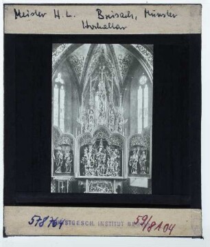 Meister HL, Hochaltarretabel des Breisacher Münsters,Breisach, Münster St. Stephan : Gesamtansicht