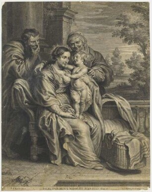 Die Heilige Familie mit der Heiligen Anna