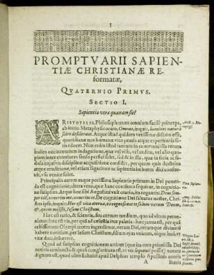 Quaternio Primus.