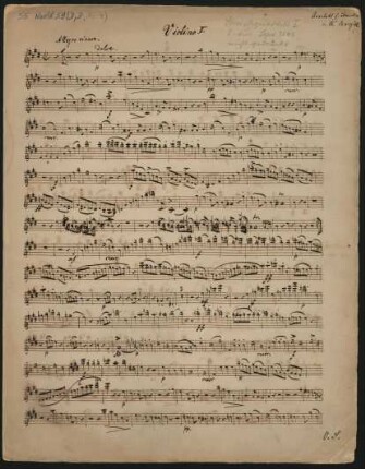 Quartette; vl (2), vla, vlc; E-Dur