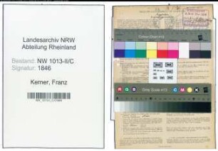 Entnazifizierung Franz Kerner , geb. 15.03.1887 (Dachdecker)