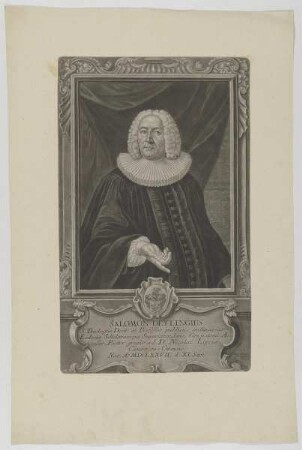 Bildnis des Salomon Deylingius