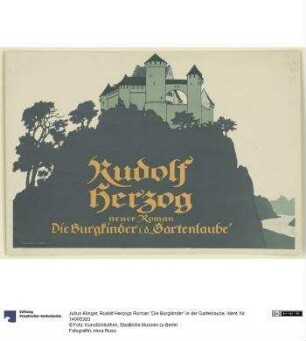 Rudolf Herzogs Roman "Die Burgkinder" in der Gartenlaube