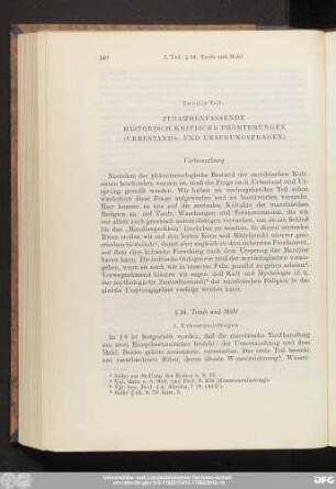 § 34. Taufe und Mahl