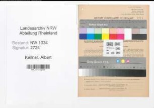 Entnazifizierung Albert Kellner , geb. 05.10.1895 (Oberstleutnant)