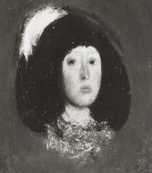 Das Mädchen mit Feder