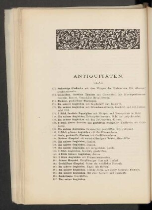 Antiquitäten