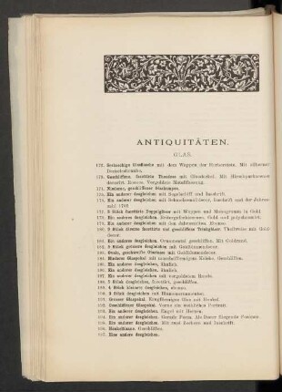 Antiquitäten