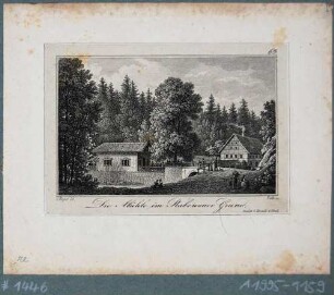 Die Schweizer Mühle im Rabenauer Grund bei Tharandt