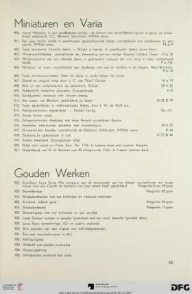 Gouden Werken (Nr. 922-935)