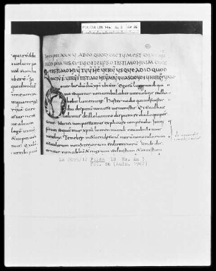 Augustinus, In Johannem evangelistam tractatus 22-54 — Initiale D, Folio 86 recto