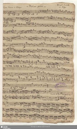 Violino primo