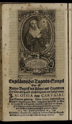 Engeländischer Tugendt-Spiegel [...]
