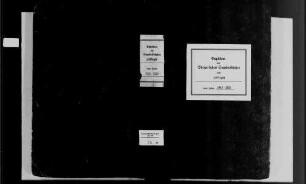Hettingen, katholische Gemeinde: Standesbuch 1840-1850