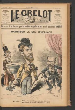 Monsieur le duc D'Orléans