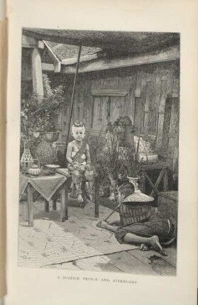 A Siamese prince and attendante