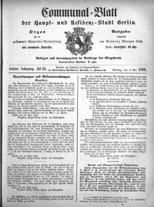 1869,18: No. 18, 2. Mai 1869