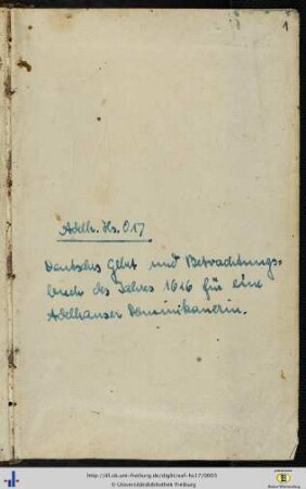 Gebet- und Betrachtungsbuch