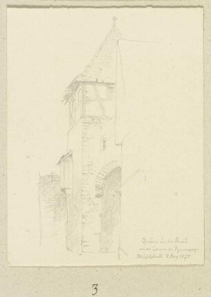 Stadtmauerturm in Michelstadt
