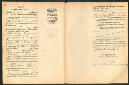 Standesamtsbuch der Stadt Aschaffenburg: Eheschließungen 252/1930 - 130/1931