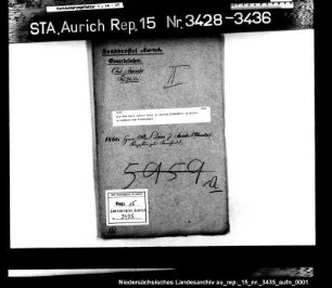 Die dem Harm Albers Duis in Aurich-Oldendorf erteilte Erlaubnis zum Kramhandel