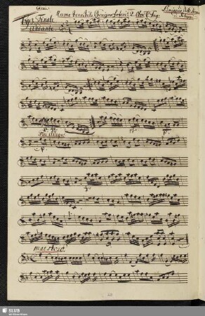 693. Finale: Nume terribile benigno fatevi / Galuppi, B.