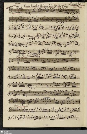 693. Finale: Nume terribile benigno fatevi / Galuppi, B.