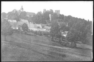 Frauenstein. Blick auf Frauenstein