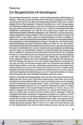 Zur Baugeschichte Alt-Wendlingens