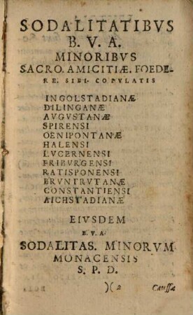 Alphabetum Christi seu Virtutes praecipuae quae Adolescentes ornant