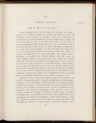 DL. Peiresc à Rubens. Aix, 19 mai 1628
