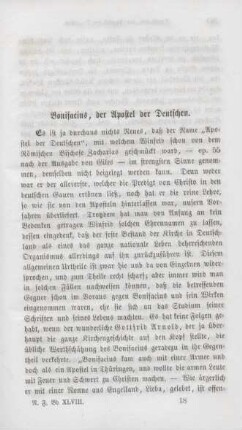 261-309 Bonifacius, der Apostel der Deutschen
