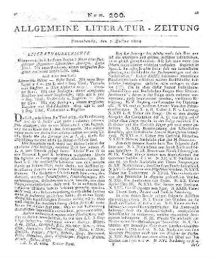 Dittmar, S. G.: Erinnerungen aus meinem Umgange mit Garve. Nebst einigen Bemerkungen über dessen Leben und Character. Berlin: Unger 1801