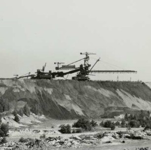 Braunkohle, Welzow, Abraumförderung, Bagger, Absetzer