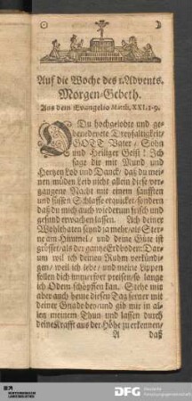 [Advent bis Epiphanias]