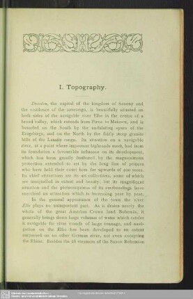I. Topography