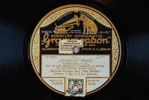 "Othello" : Schluss-Duett, II. Akt; Saht ihr nicht manchmal in Desdemonens Händen (Bei des Himmels ehr'nem Dache) / (Verdi)