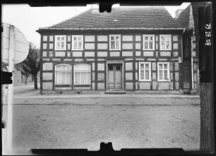 Angermünde, Markt 23. Wohnhaus. Straßenfront