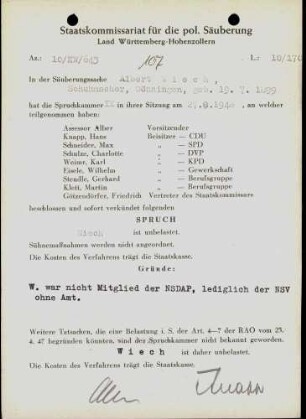 Wiech, Albert