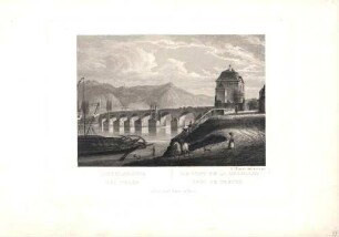[Römerbrücke in Trier] : Moselbrücke, bei Trier - Le pont de la Moselle, près de Trèves