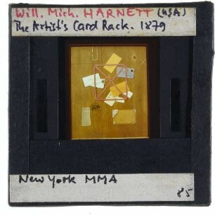 Harnett, The Artist's Letter Rack