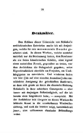 Denkmäler