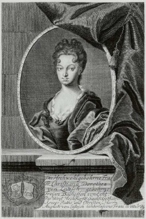 Bildnis Christiane Dorothea Backofen von Echt, verehel. von Leitzsch
