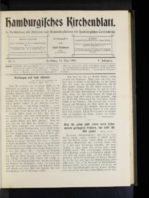 Was ihr getan habt einem unter diesen meinen geringsten Brüdern, das habt ihr Mir getan! Matth. 25, 40.